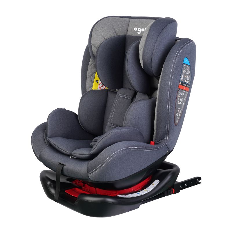 ZK701A SIGURNOST KUĆE ISOFIX 360 stupnjeva grupa 0123 ECE R4404 za 0-36kg 0-12 godina