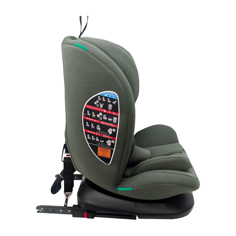 OG801A ECE R129 ISIZE dječje auto sjedalo 40-150 cm ISOFIX ISOFIX SIGURNOSTI SIGURNOSTI 360 stupnjeva rotirajte veliki naslov za djecu