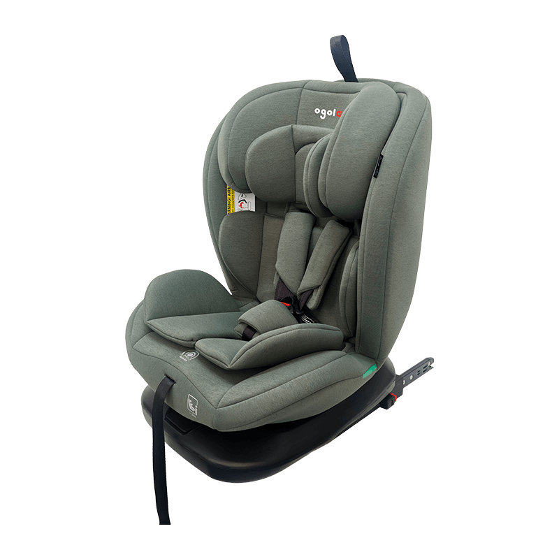 OG801A ECE R129 ISIZE dječje auto sjedalo 40-150 cm ISOFIX ISOFIX SIGURNOSTI SIGURNOSTI 360 stupnjeva rotirajte veliki naslov za djecu