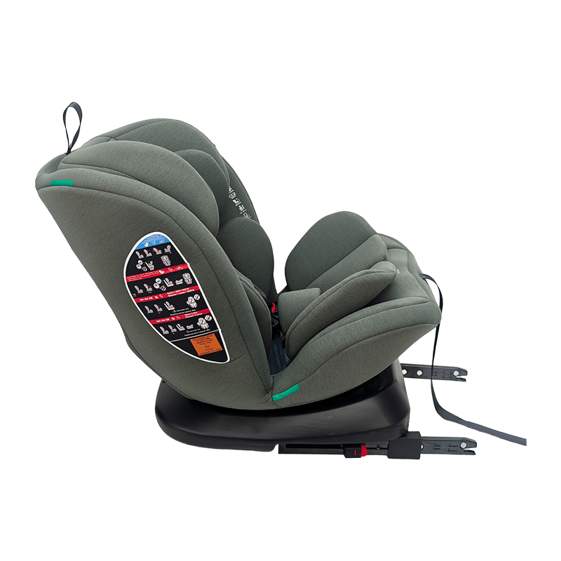 OG801A ECE R129 ISIZE dječje auto sjedalo 40-150 cm ISOFIX ISOFIX SIGURNOSTI SIGURNOSTI 360 stupnjeva rotirajte veliki naslov za djecu