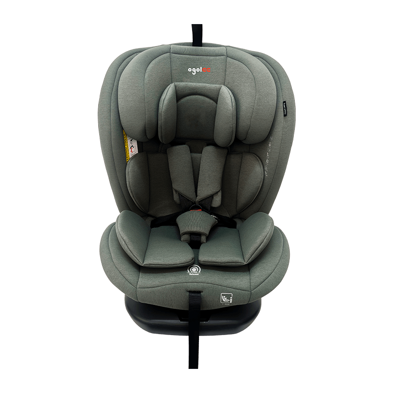 OG801A ECE R129 ISIZE dječje auto sjedalo 40-150 cm ISOFIX ISOFIX SIGURNOSTI SIGURNOSTI 360 stupnjeva rotirajte veliki naslov za djecu