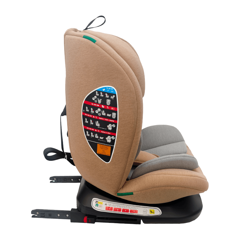 OG801A ECE R129 ISIZE dječje auto sjedalo 40-150 cm ISOFIX ISOFIX SIGURNOSTI SIGURNOSTI 360 stupnjeva rotirajte veliki naslov za djecu