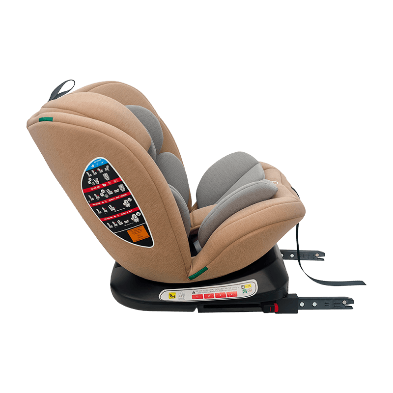 OG801A ECE R129 ISIZE dječje auto sjedalo 40-150 cm ISOFIX ISOFIX SIGURNOSTI SIGURNOSTI 360 stupnjeva rotirajte veliki naslov za djecu